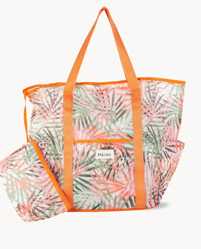 kbas-bolso-playa-poli-ster-estampado-color-naranja-50x20x38-cm image 1