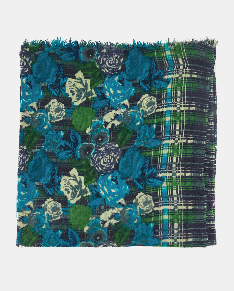 pa-uelo-abbacino-lana-estampado-verde image 3