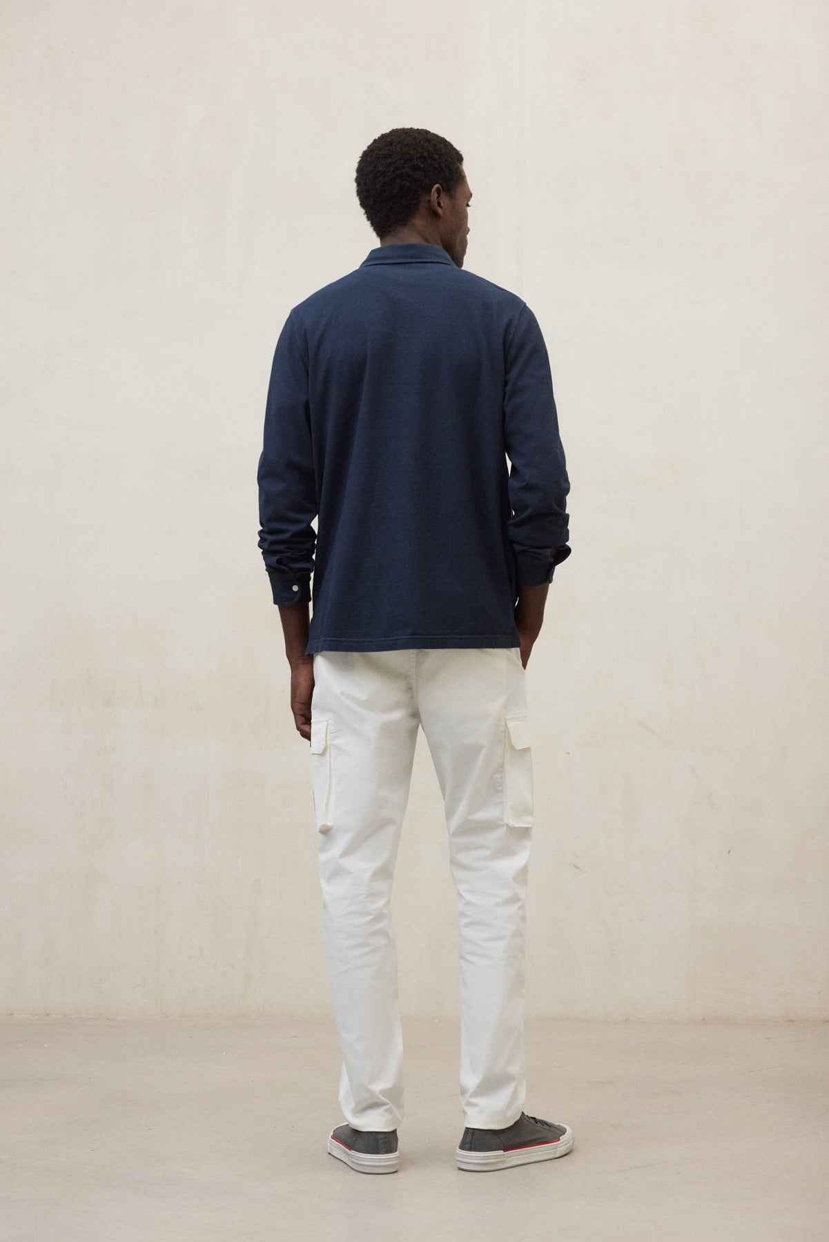 polo-ecoalf-patrick-azul-marino-de-hombre-50-algod-n-reciclado-y-50-org-nico image 3