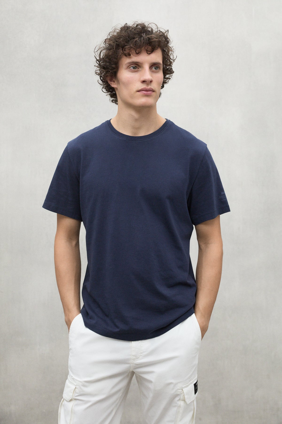 camiseta-vent-ecoalf-azul-marino-algod-n-reciclado image 2