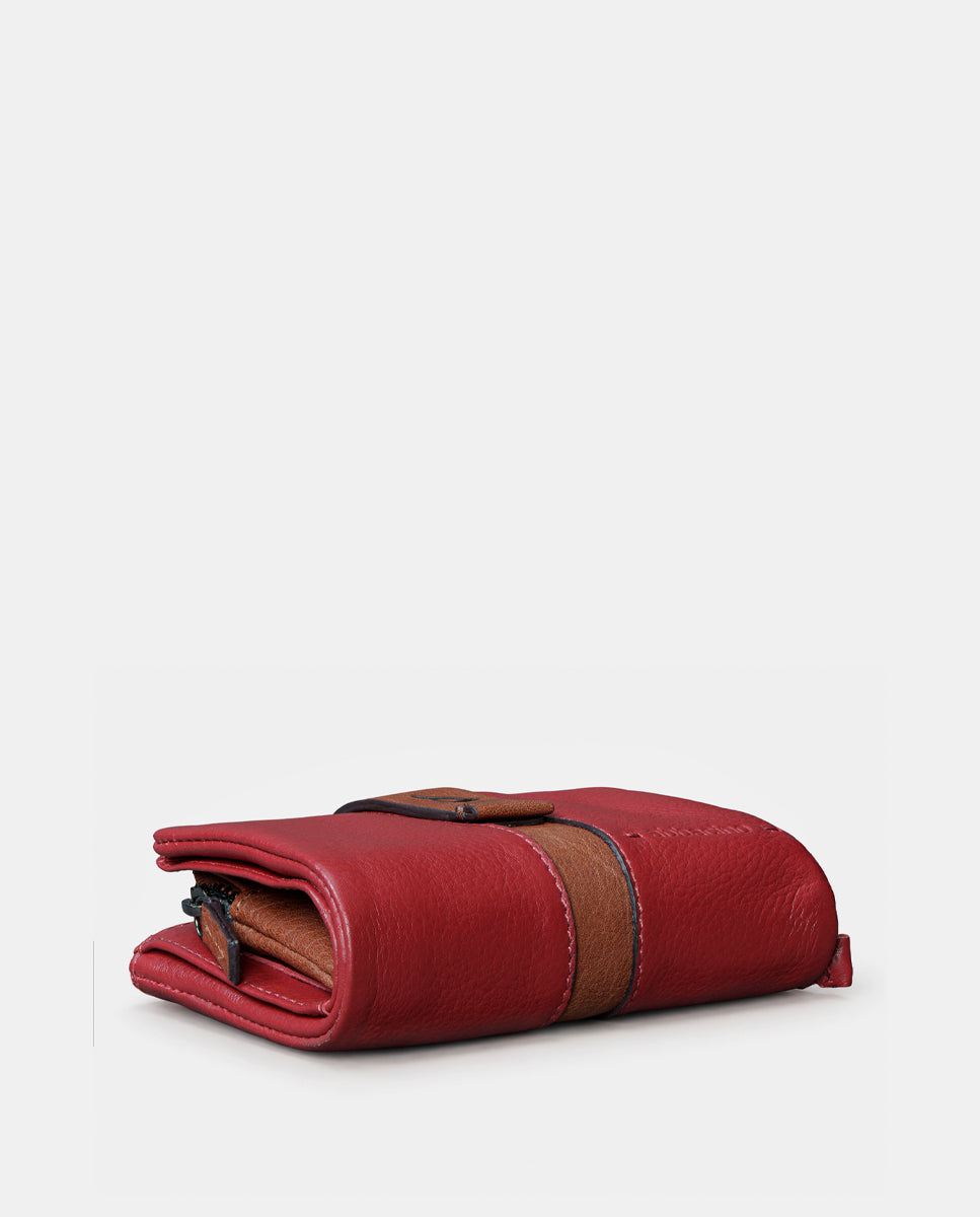 abbacino-cartera-peque-a-piel-roja-mujer image 6