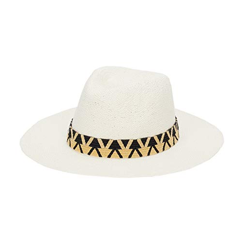 parfois-sombrero-textura-rafia-con-cinta-a-contraste-crudo-mujer image 4