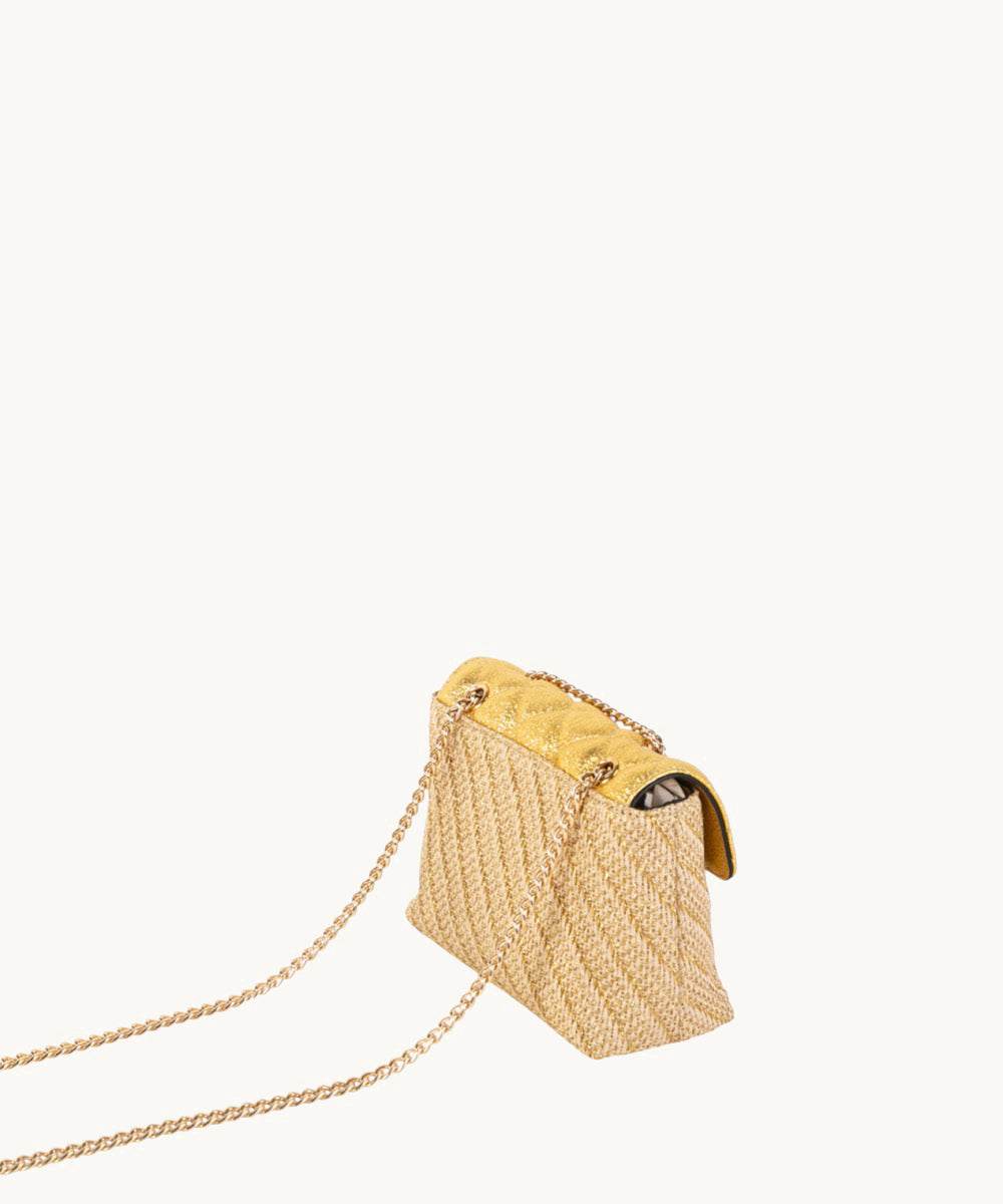 coctail-dalila-bandolera-kbas-de-pu-y-rafia-oro image 2