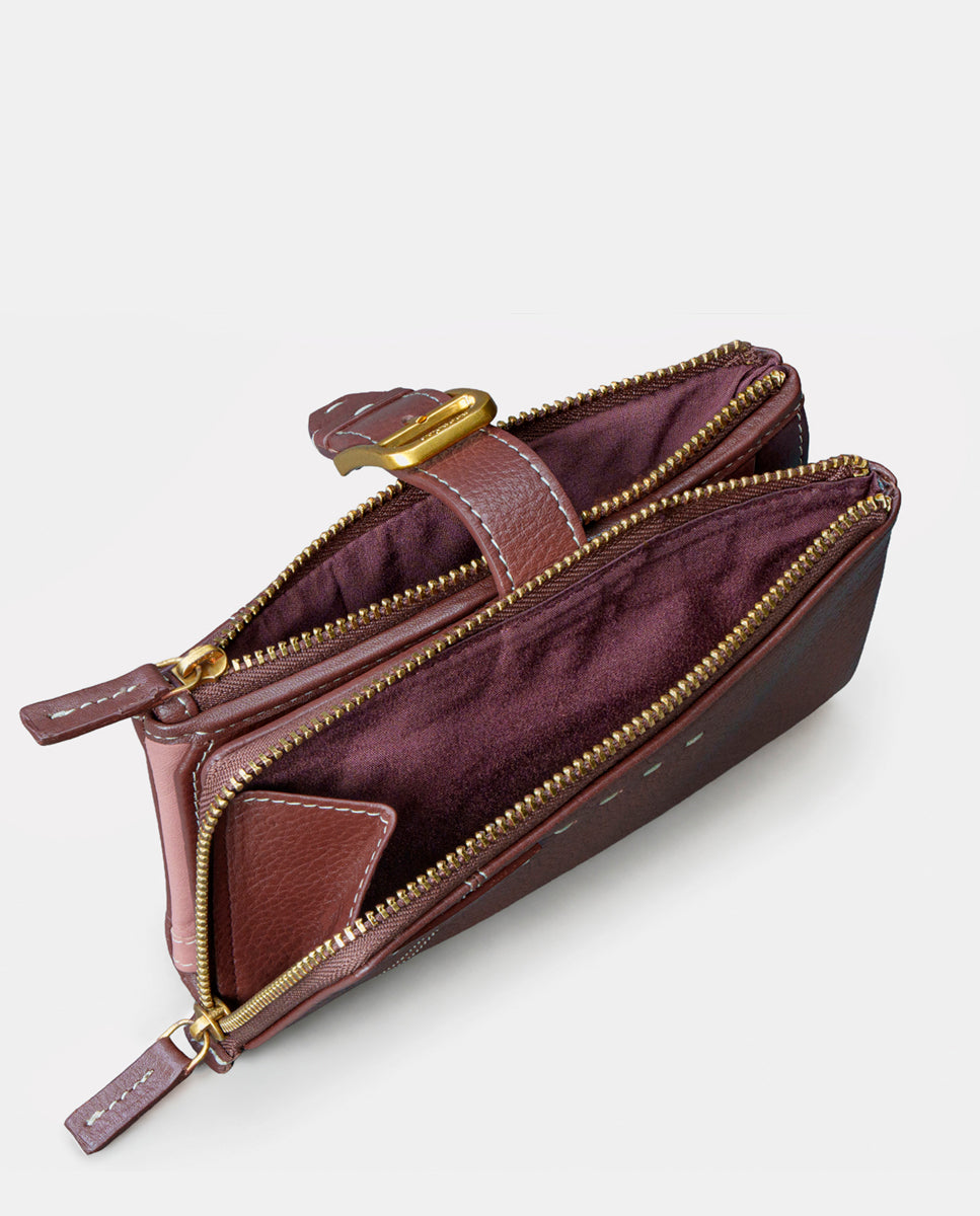abbacino-cartera-mediana-mujer-piel-marr-n-herraje image 6
