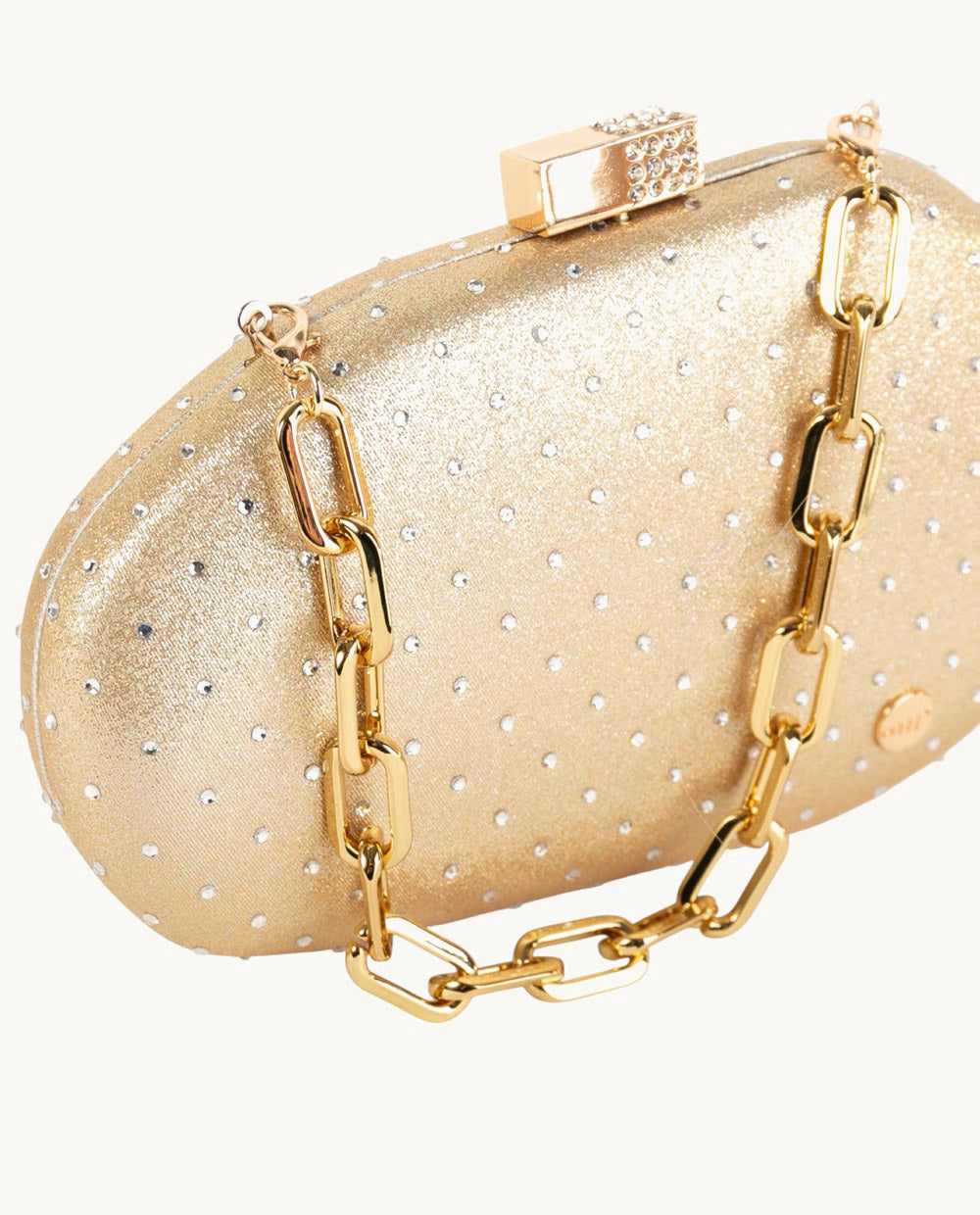 clutch-kbas-fiesta-laurel-de-piel-sint-tica-color-oro image 3