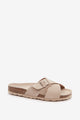 abbacino-sandalia-plana-mujer-hebilla-beige-bio image 2