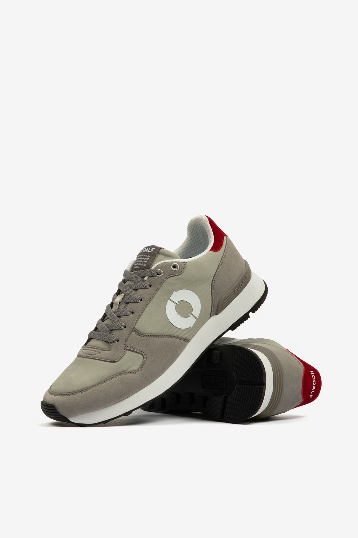 ecoalf-zapatillas-uclaalf-de-hombre-en-gris-claro-poli-ster-100-reciclado image 2