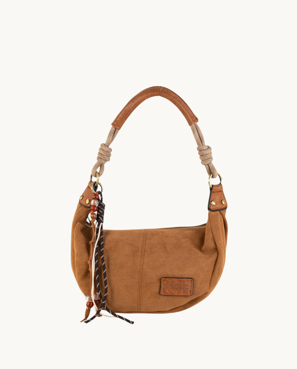 kbas-bandolera-efecto-serraje-color-camel image 1