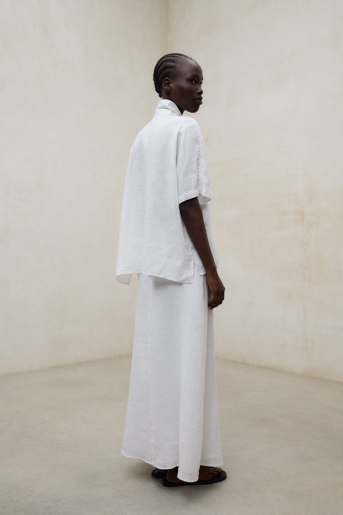 camisa-melania-blanca-de-mujer-ecoalf image 3
