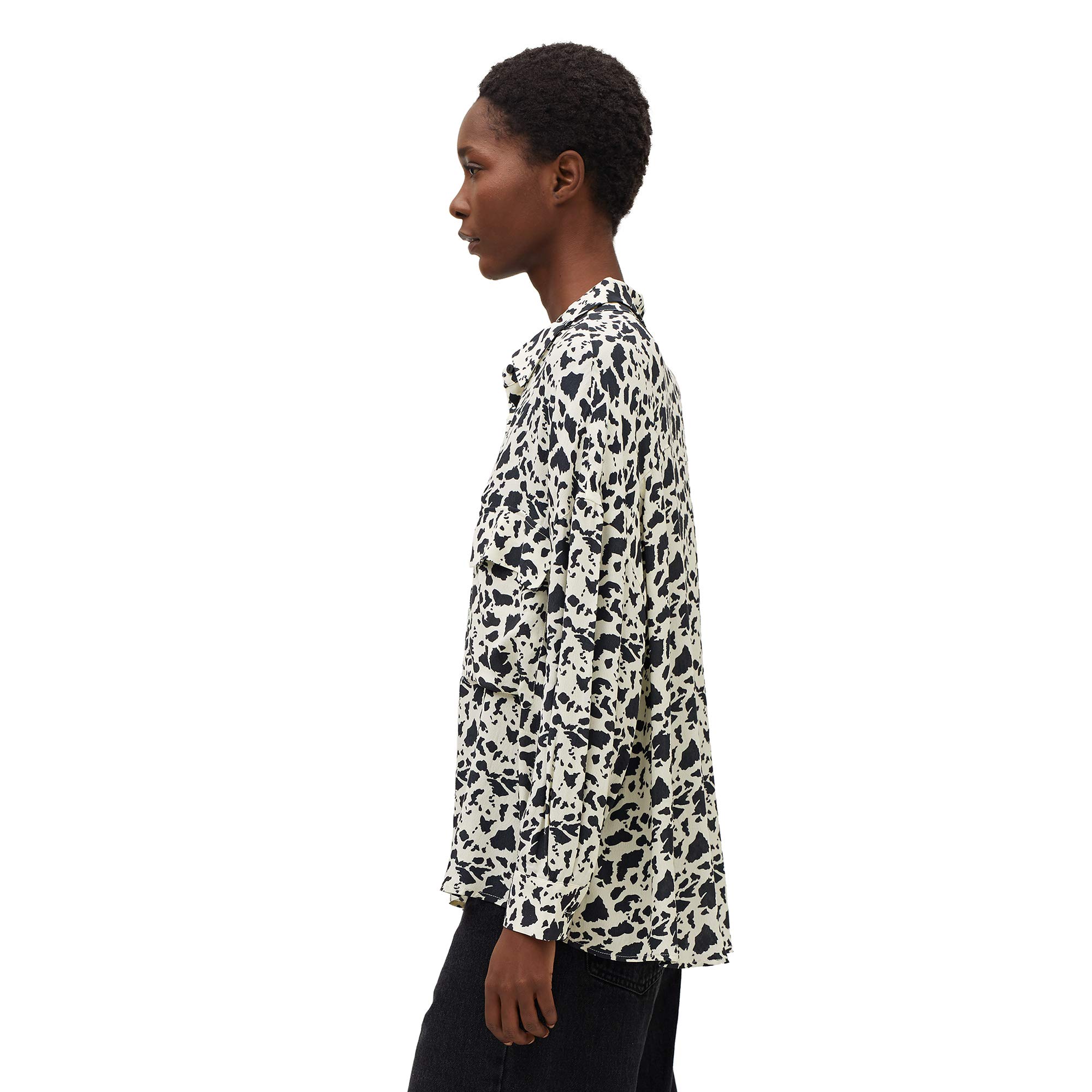 parfois-camisa-oversize-estampada-mujer image 4