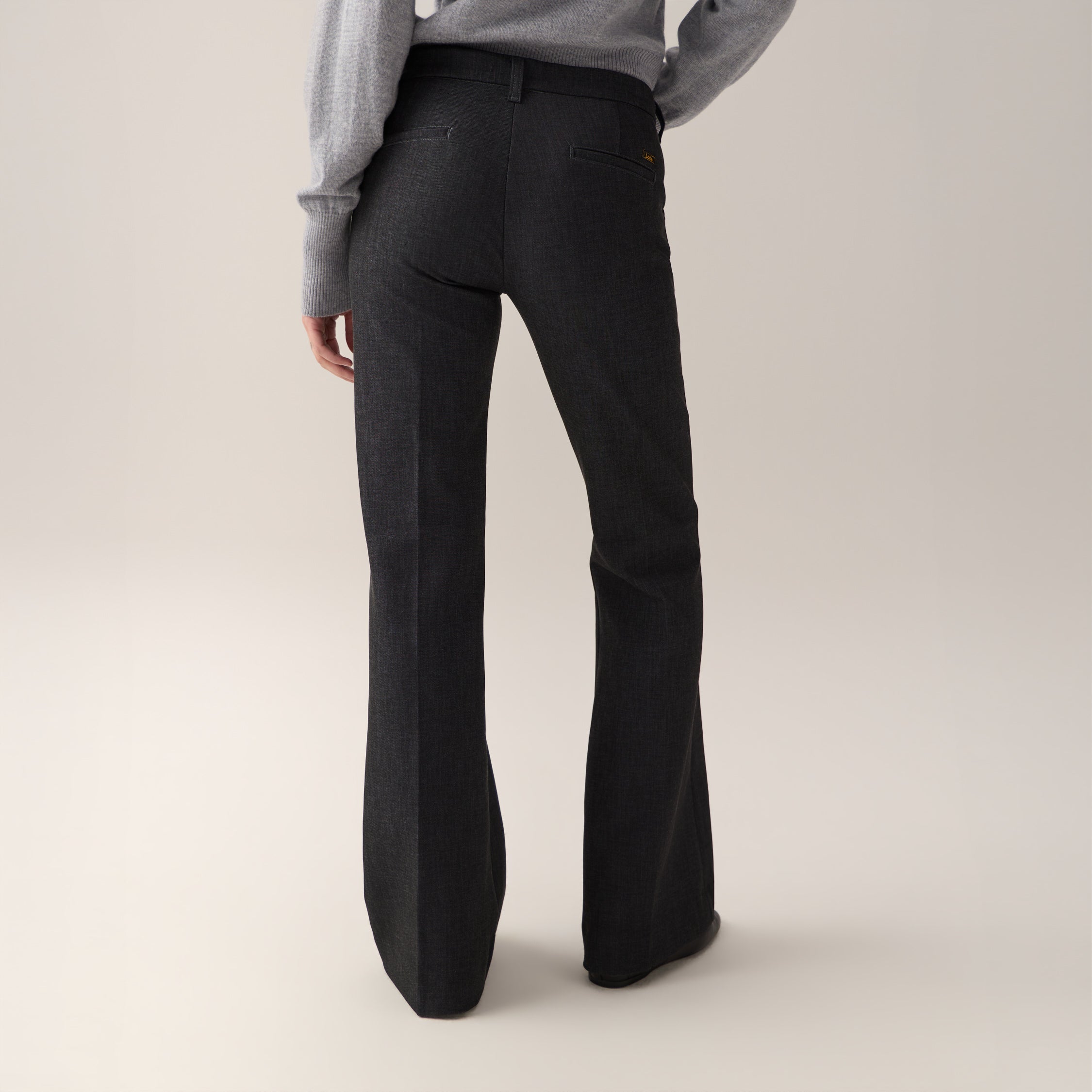 lois-silvia-suple-pantal-n-de-mezcla-de-poli-ster-algod-n-y-viscosa-negro-tallas image 3