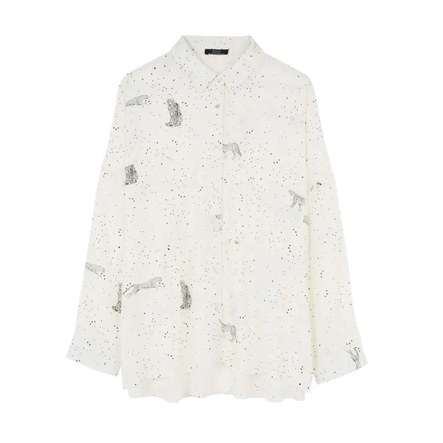 parfois-camisa-fluida-estampado-animal-mujer image 1