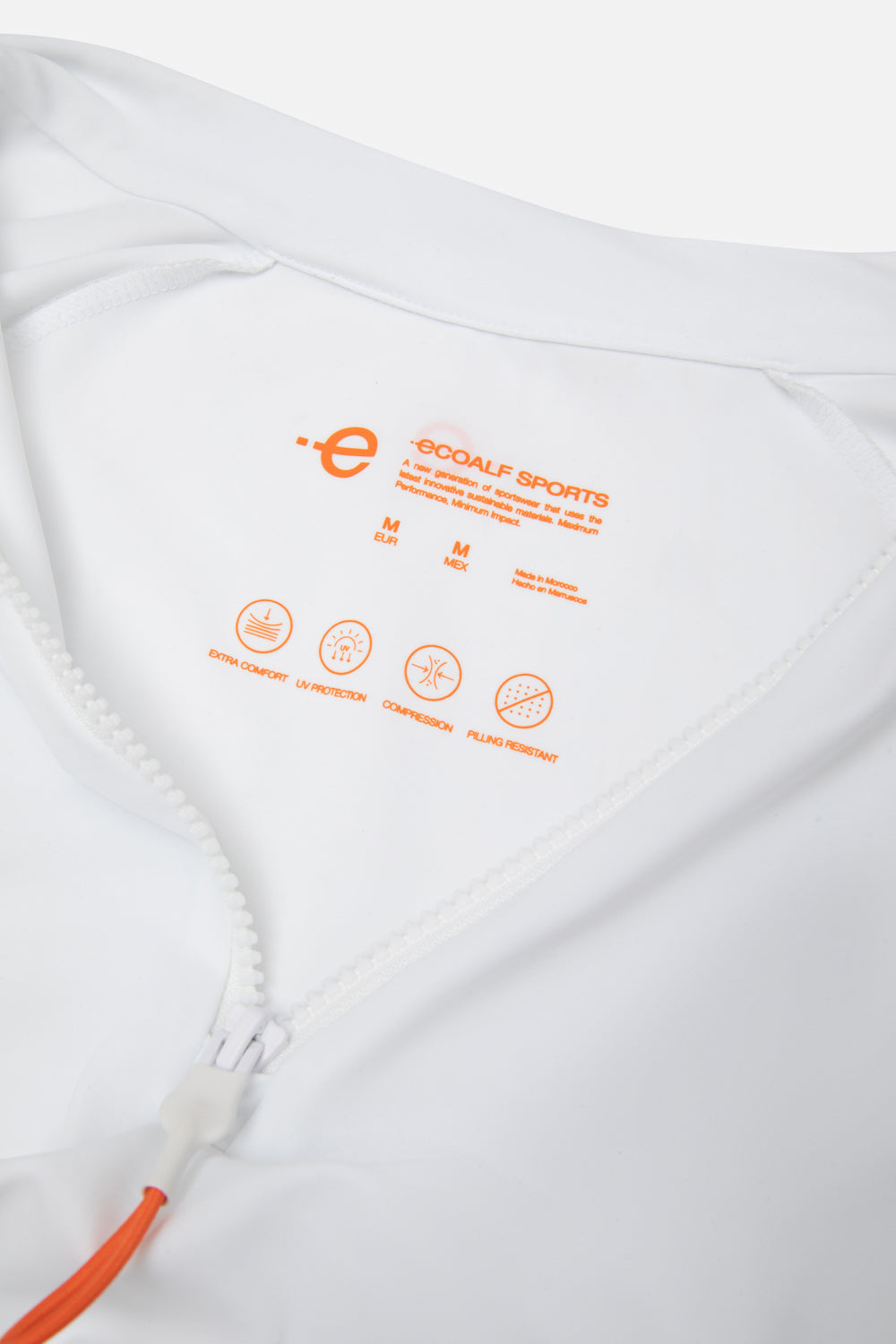 ecoalf-camiseta-de-licra-nusa-blanca-de-hombre-protecci-n-uv-poliamida-reciclada image 5