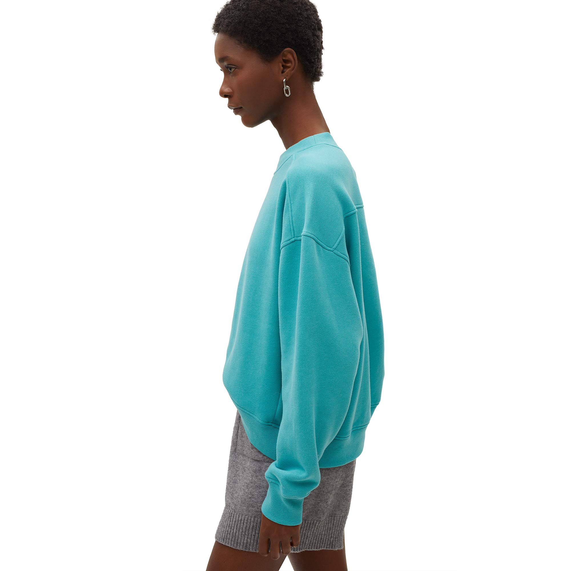 parfois-sudadera-lisa-cuello-redondo-mujer-2 image 3