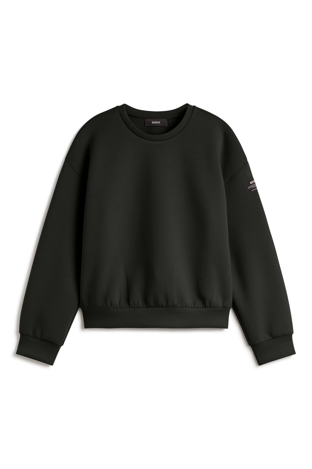 sudadera-ecoalf-ambolo-negra-sudadera-oversize-de-poli-ster-reciclado image 1