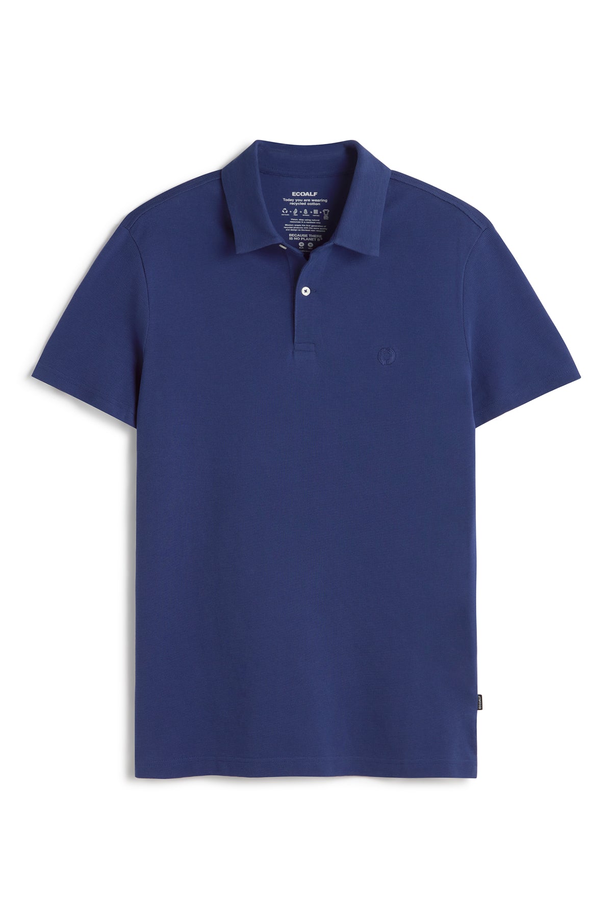 ecoalf-polo-simon-azul-polo-de-hombre-de-algod-n-reciclado image 6