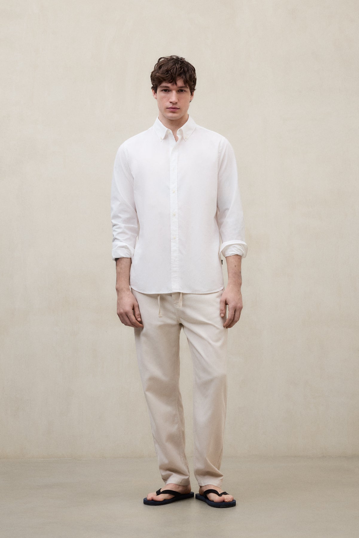 ecoalf-antejo-camisa-popel-n-blanca-hombre image 1