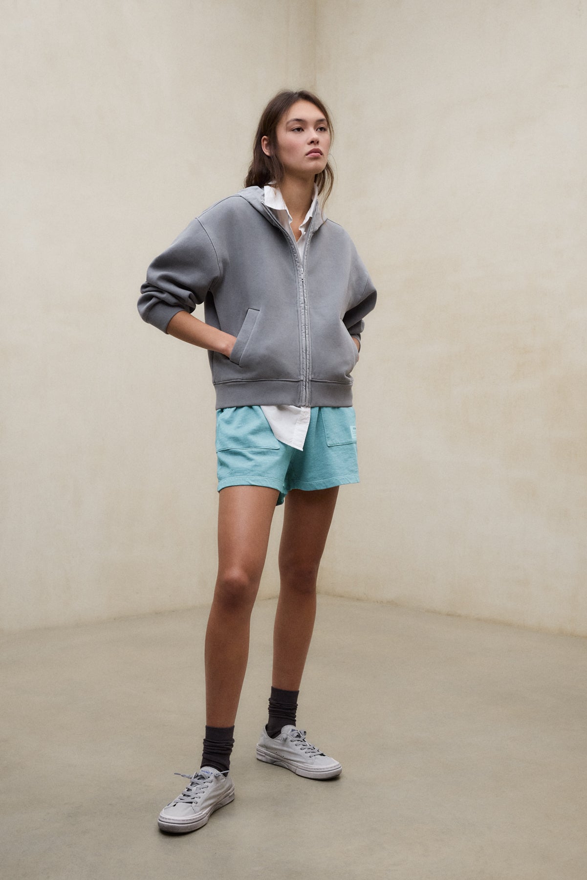 ecoalf-shorts-ness-azules-para-mujer-75-algod-n-regenerativo-tinte-con-pigmentos image 4