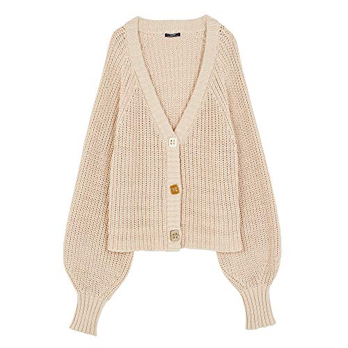 parfois-chaqueta-de-punto-manga-abullonada-mujer image 7