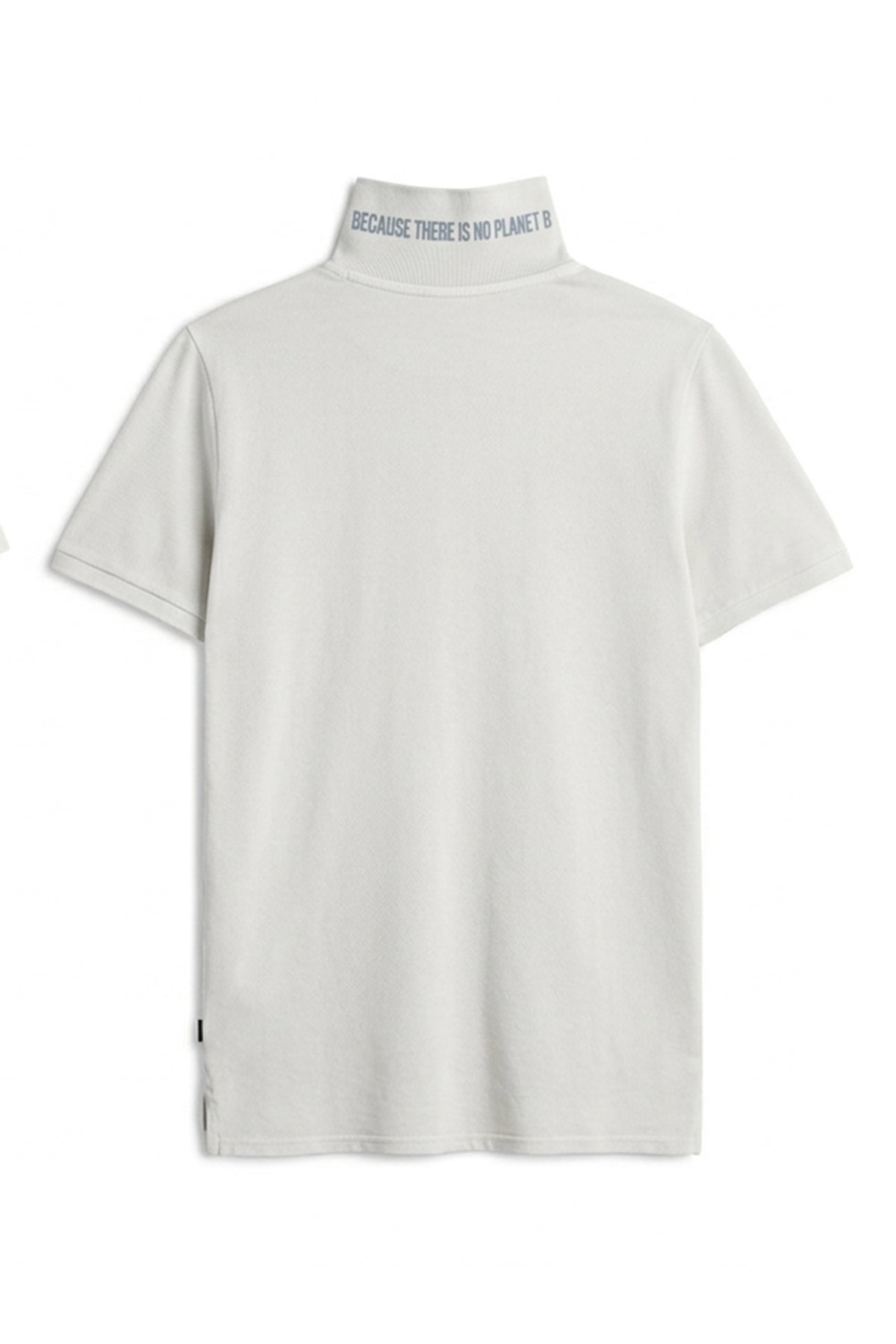 polo-ecoalf-tedan-de-piqu-gris-claro-para-hombre-regular-fit-algod-n-reciclado image 6