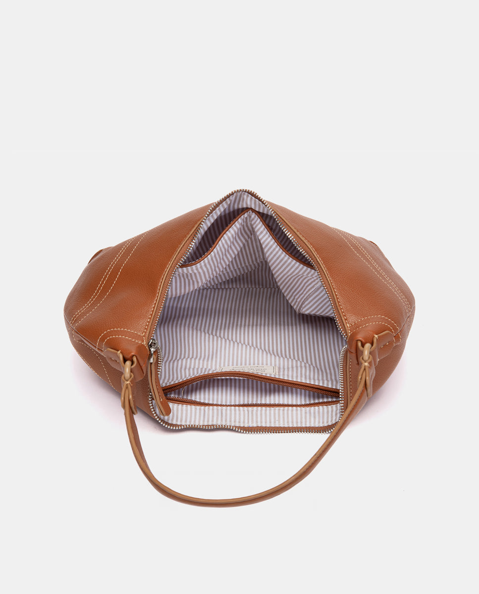 abbacino-bolso-de-hombro-peque-o-cognac-sostenible image 7