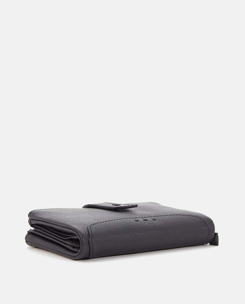 abbacino-cartera-mediana-piel-negra-vacuna-premium image 5