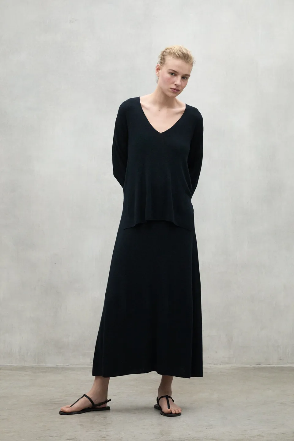 jersey-gracili-negro-de-ecoalf image 1