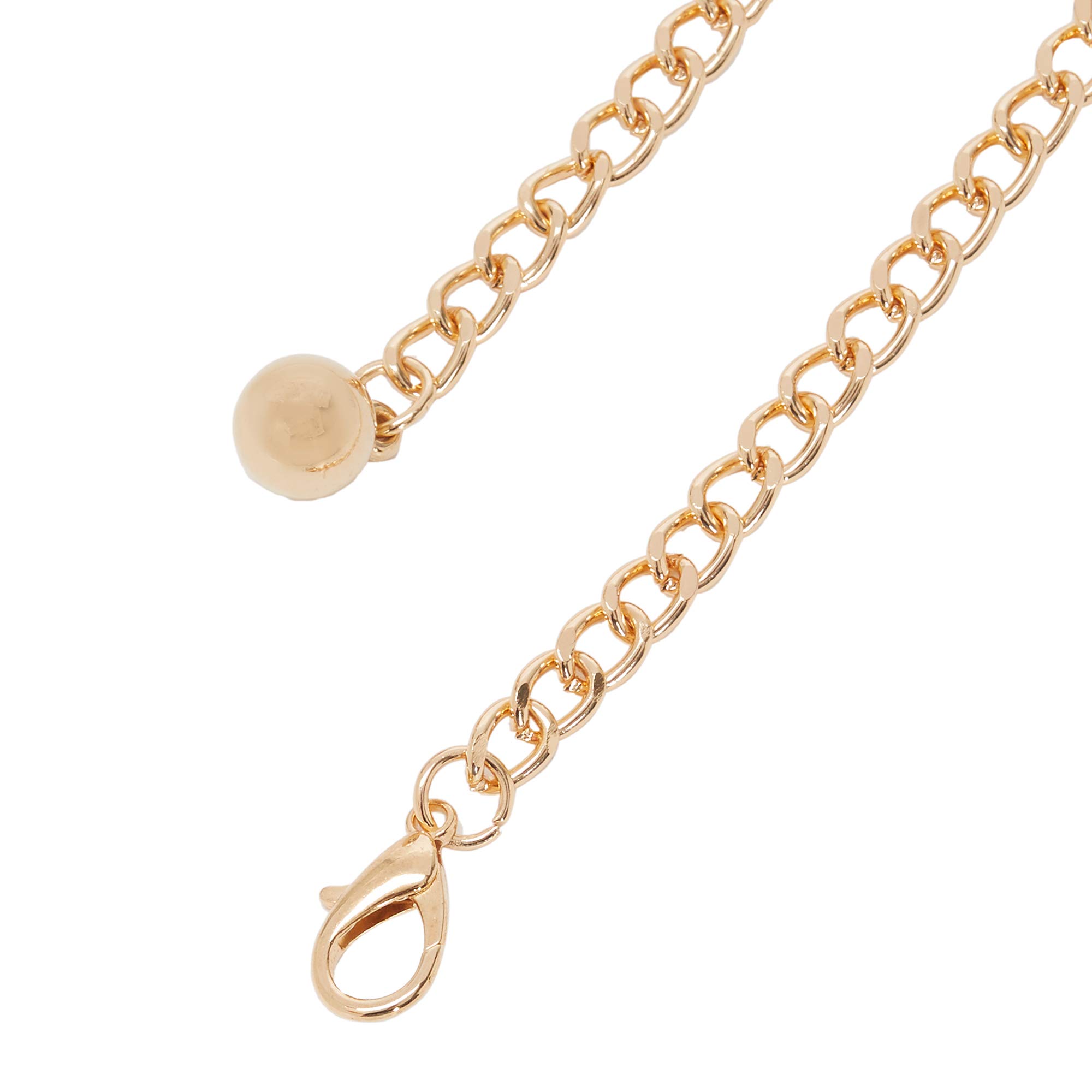 parfois-cintur-n-met-lico-eslabones-dorado-mujer image 3