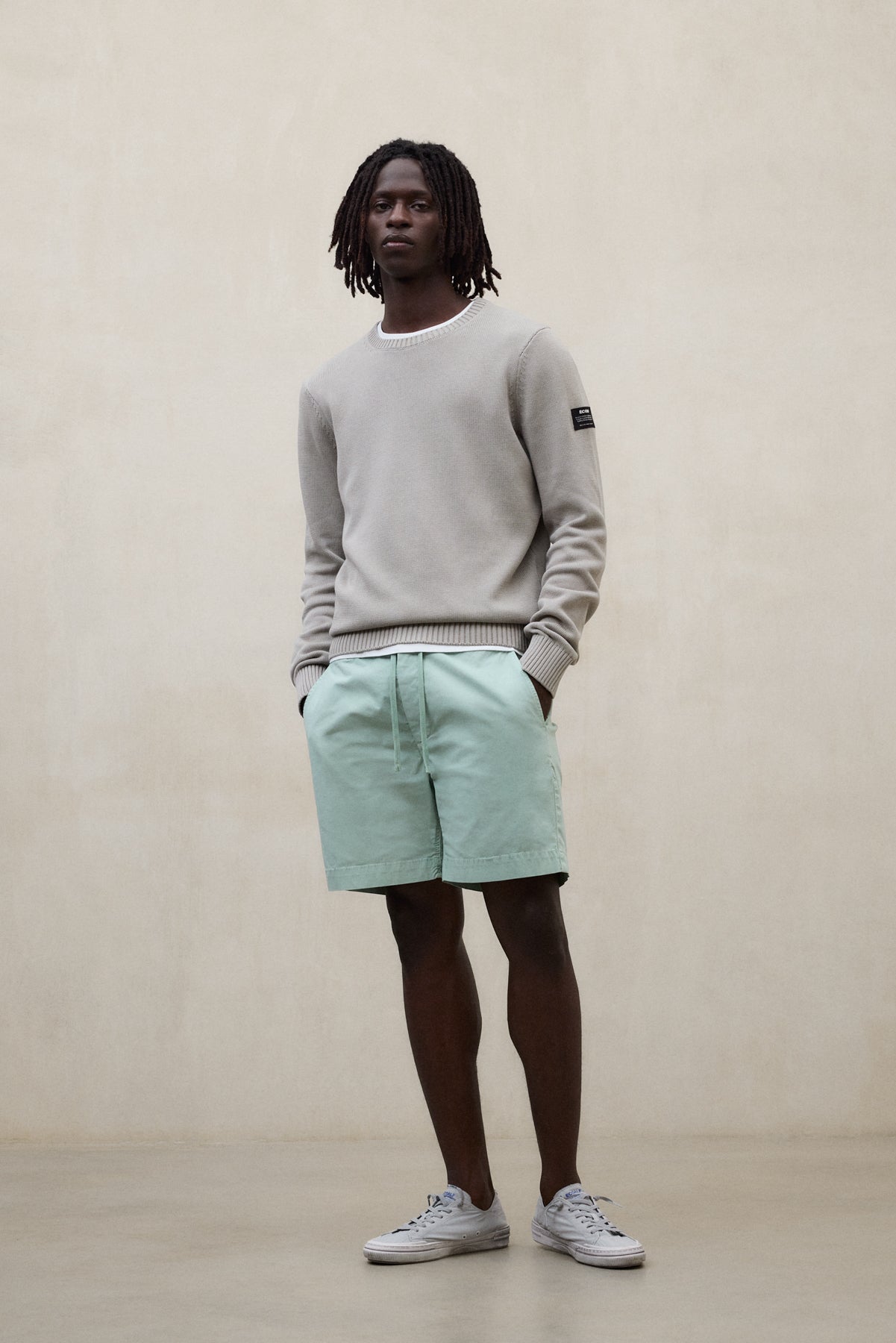 ecoalf-shorts-ethic-verdes-bermudas-de-algod-n-regenerativo-con-tinte-natural image 1