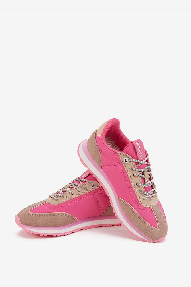 abbacino-zapatilla-sneaker-mujer-fucsia-seraje-y-nylon image 2