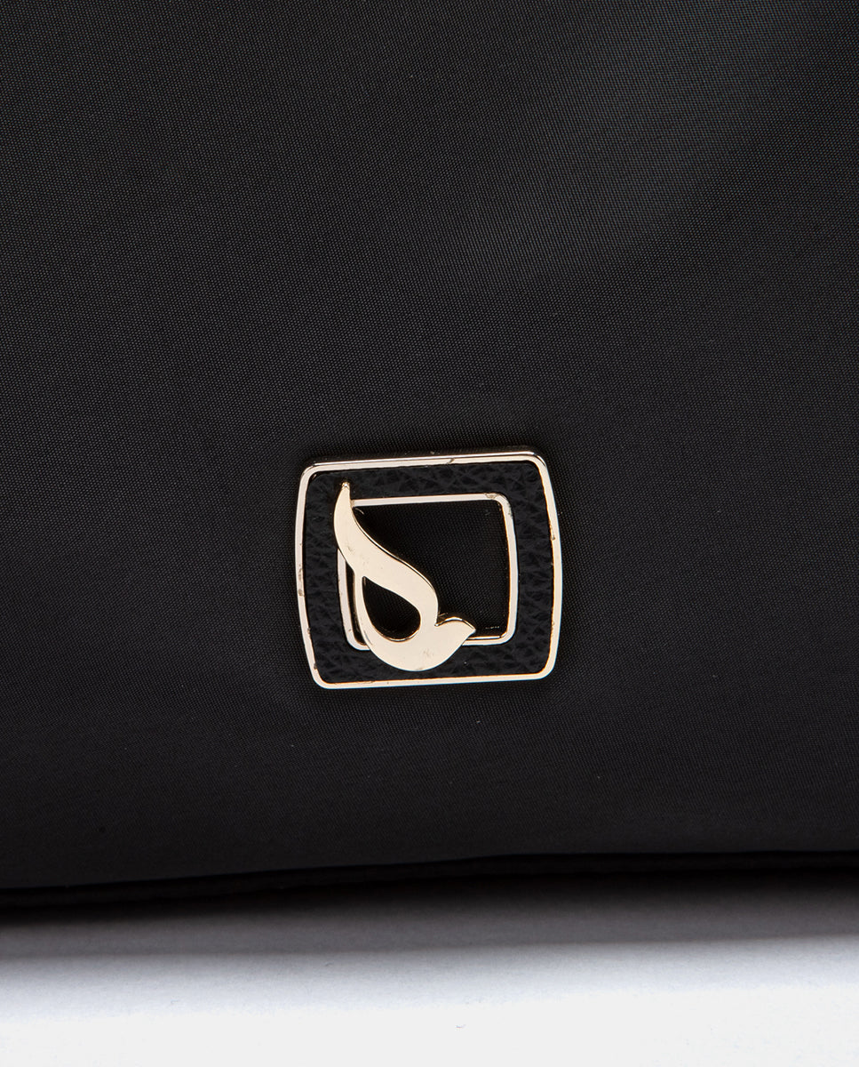 abbacino-bolso-de-mano-negro-en-materiales-reciclados image 7