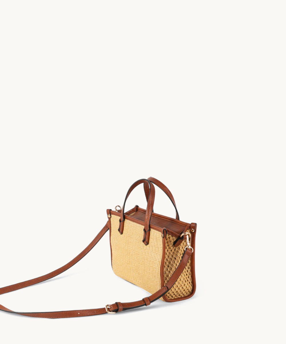 kbas-urban-briana-bolso-de-mano-de-rafia-natural image 2