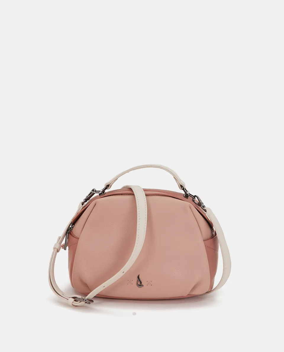 bolso-bandolera-abbacino-de-mujer-en-piel-rosa image 1