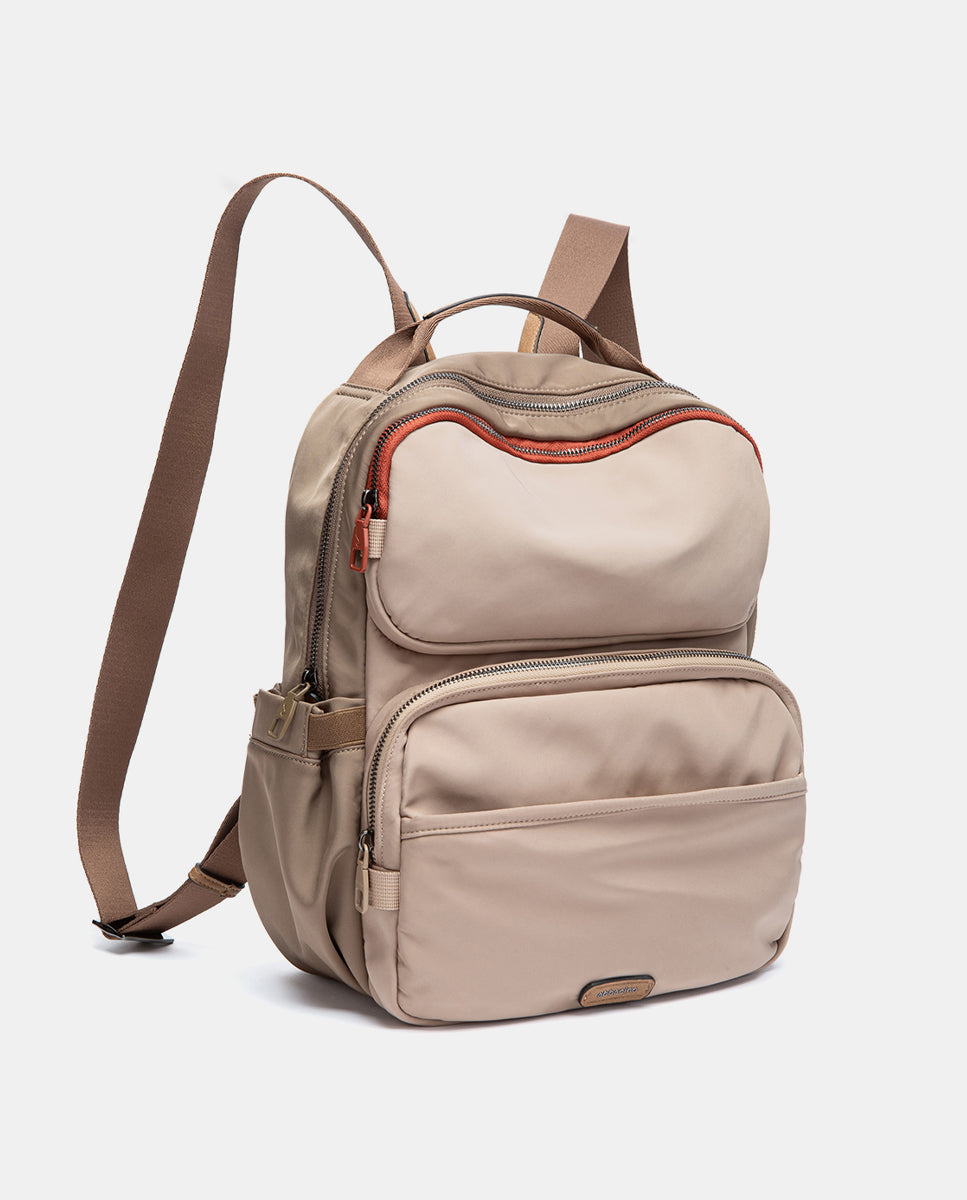abbacino-mochila-en-materiales-reciclados-beige image 2