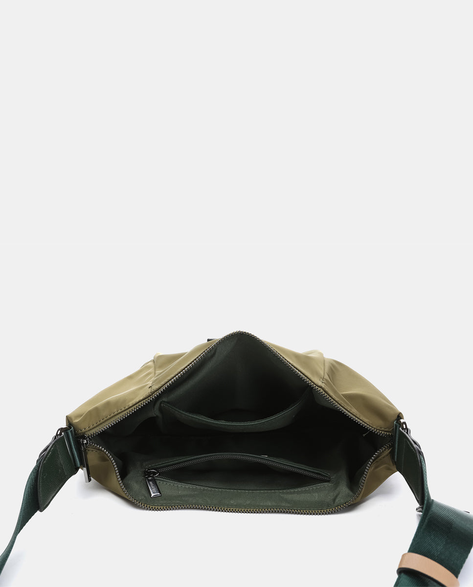 abbacino-bandolera-tejido-reciclado-verde-sport-mujer image 5
