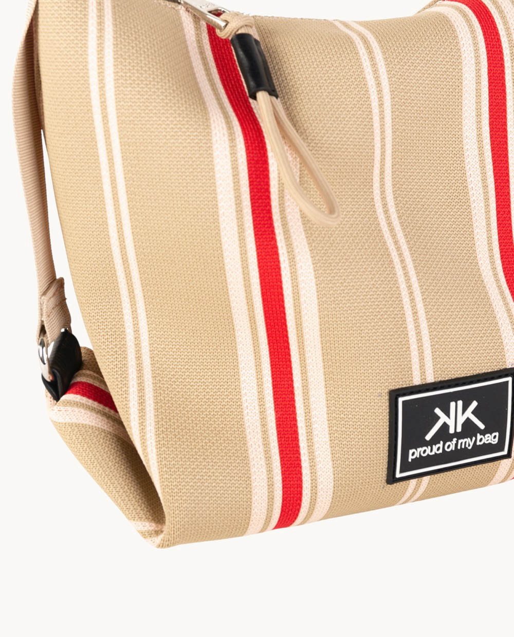 bandolera-de-algod-n-kbas-con-cremallera-color-arena-rayas-beige-crema-y-rojo-28 image 3