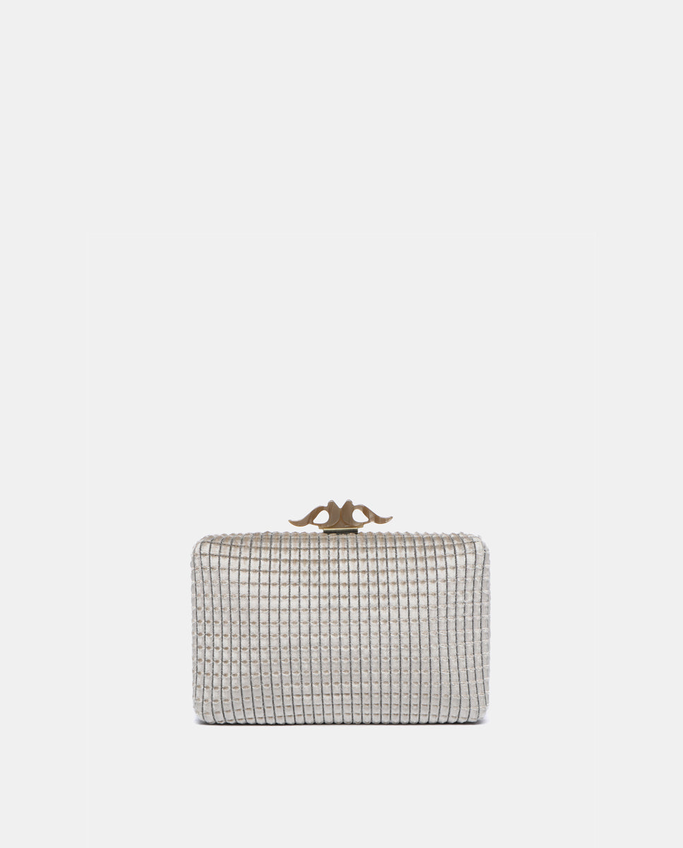 abbacino-clutch-fiesta-terciopelo-beige-geom-trico image 3