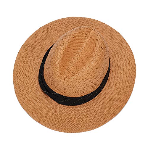 parfois-sombrero-fedora-rafia-con-cinta-a-contraste-para-mujer image 6