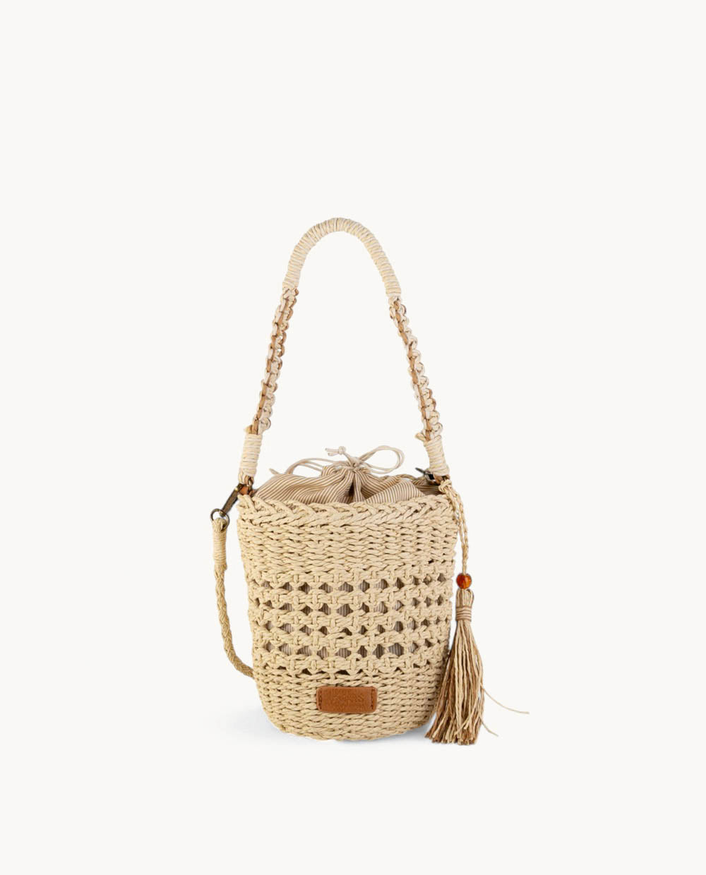 bolso-cubo-kbas-de-fibra-natural-color-natural-con-cierre-de-saco image 1