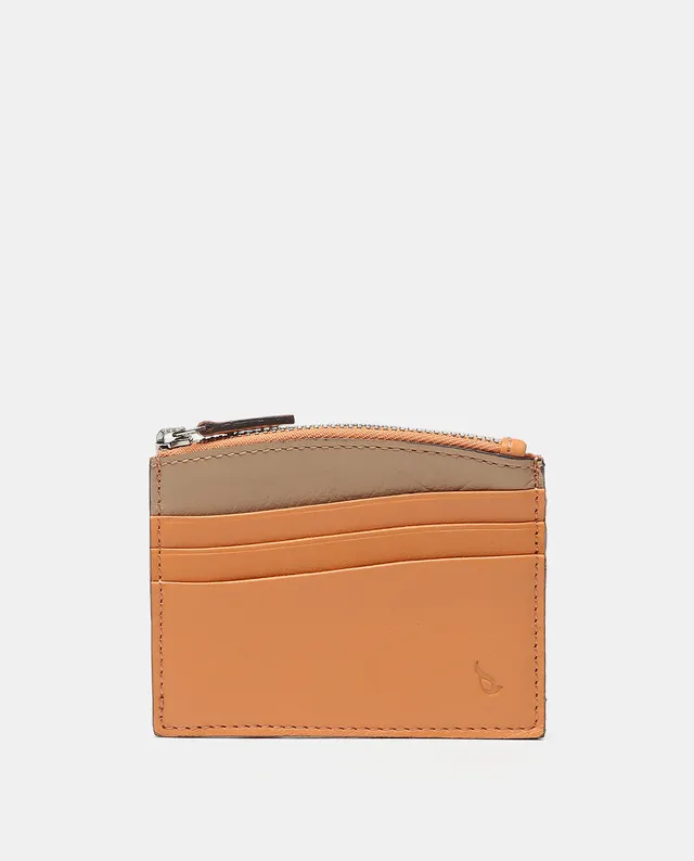 abbacino-tarjetero-en-piel-naranja image 1