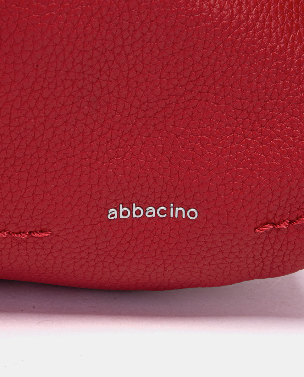 bolso-de-hombro-abbacino-rojo-en-materiales-reciclados image 8