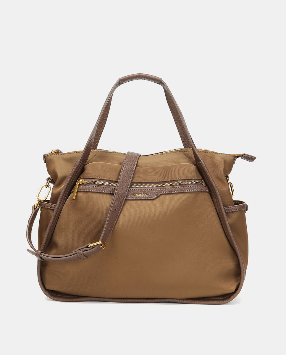 abbacino-bolso-shopper-materiales-reciclados-camel image 1