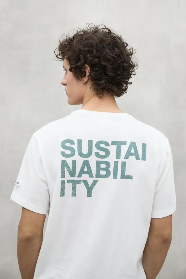 ecoalf-camiseta-sustano-blanca-de-hombre-50-algod-n-org-nico-y-50-reciclado-fit- image 1