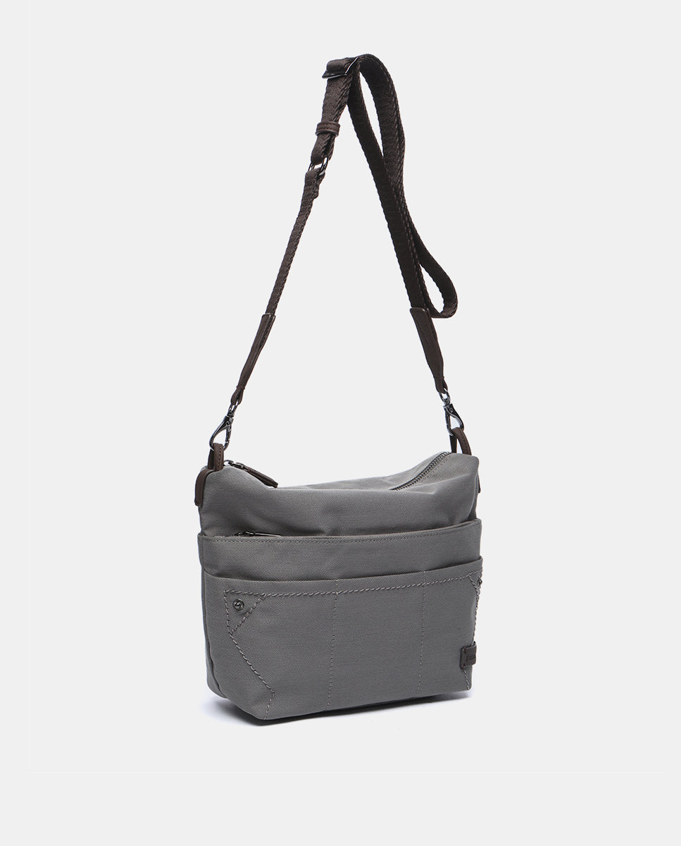 abbacino-organizador-para-bolso-gris-reciclado-bandolera-2-en-1 image 2