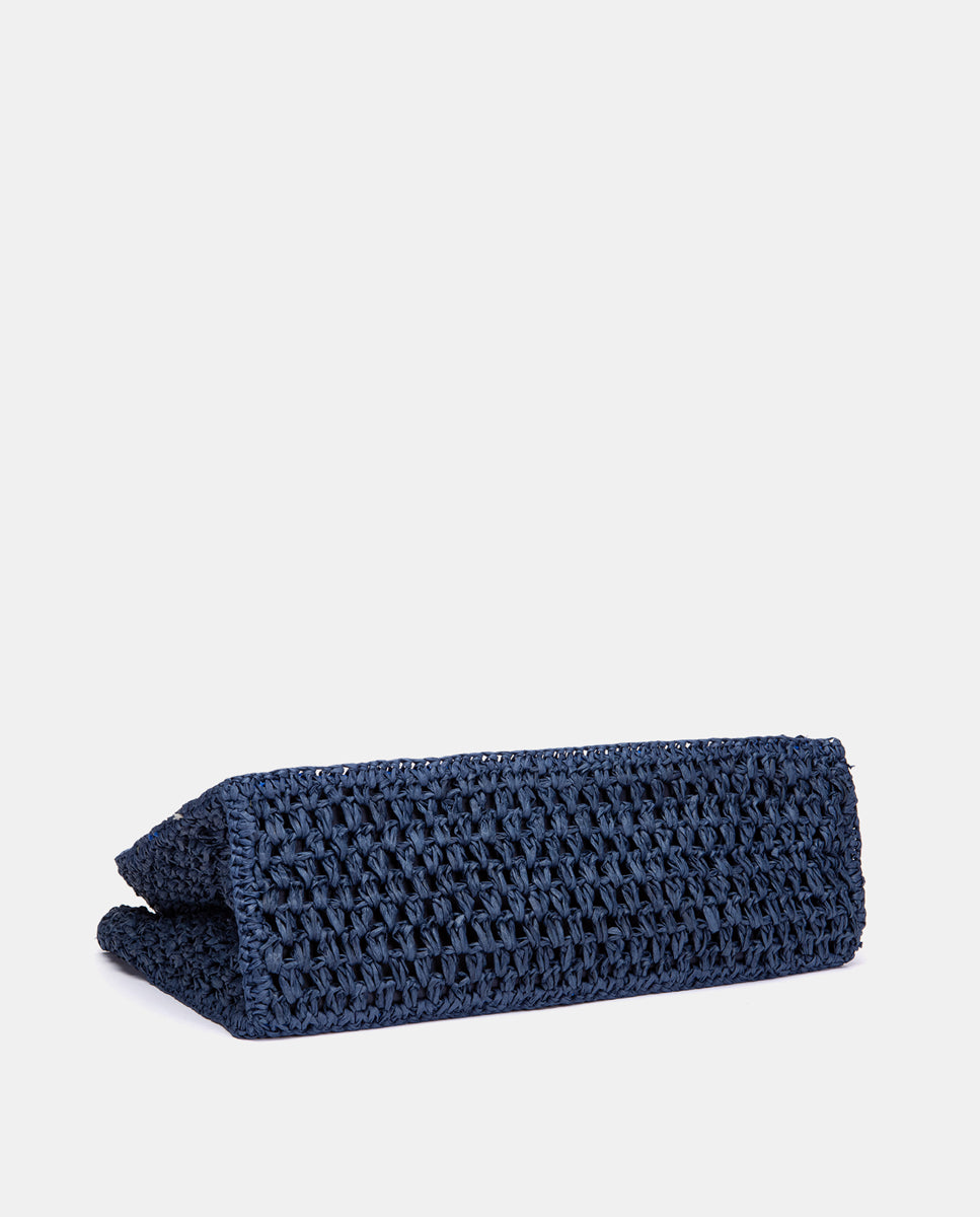 abbacino-capazo-de-rafia-a-rayas-azul-tipo-shopper image 4