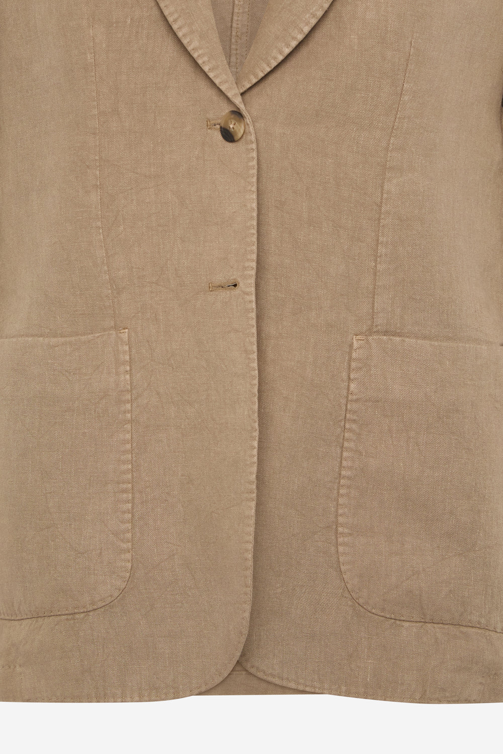 ecoalf-blazer-hoja-c-amo-beige-mujer-100-c-amo-ligera-y-transpirable-primavera-v image 3
