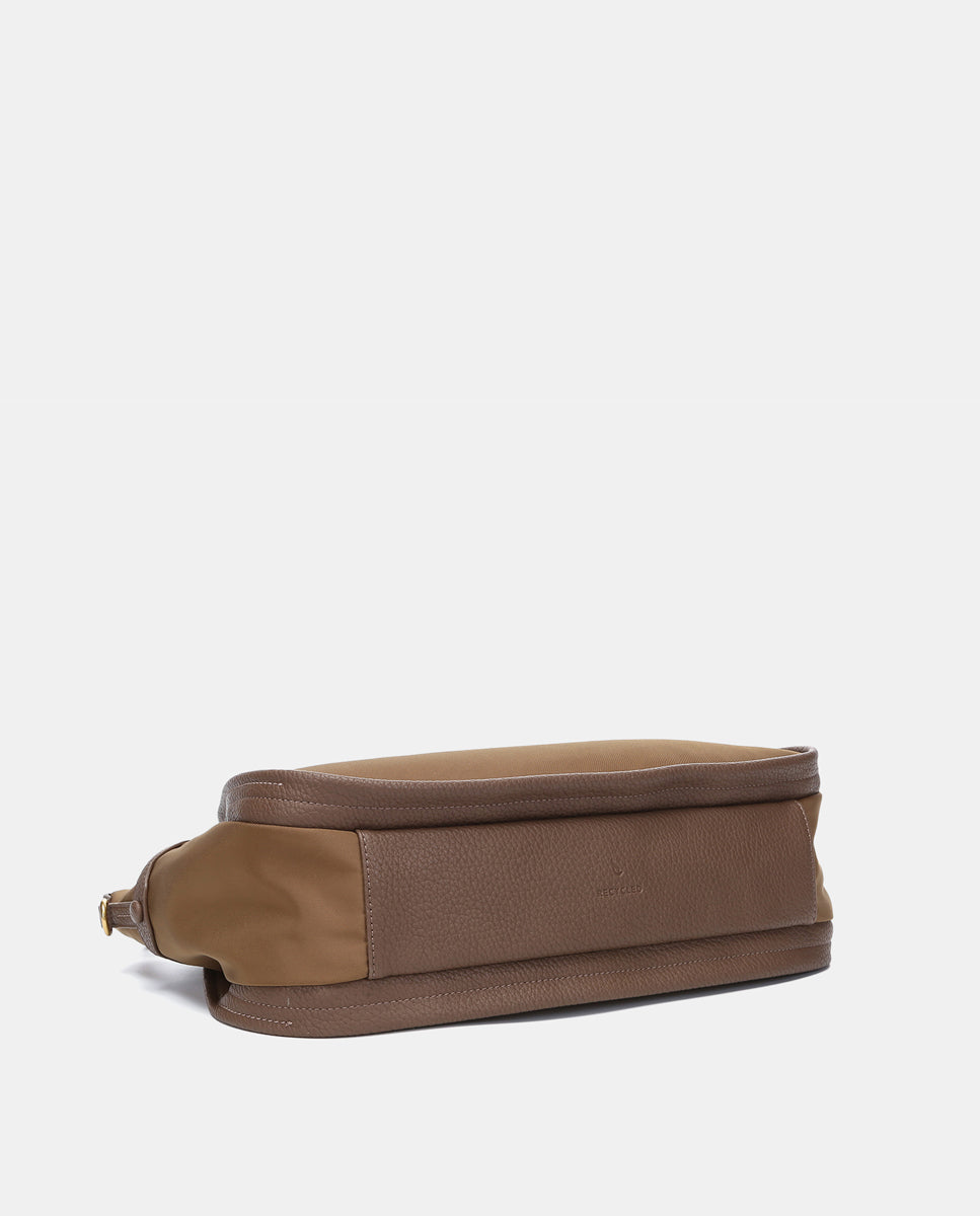 abbacino-bolso-shopper-materiales-reciclados-camel image 5