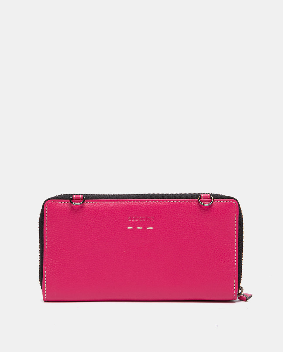 cartera-grande-abbacino-piel-fucsia-mujer image 3