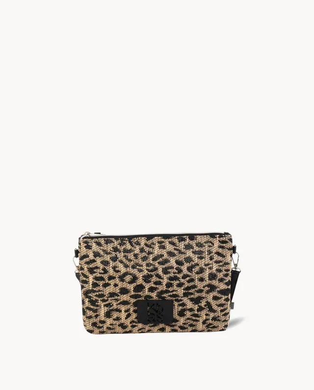 kbas-cartera-pp-animal-print-leopardo-con-cremallera-30x3x21-cm image 1