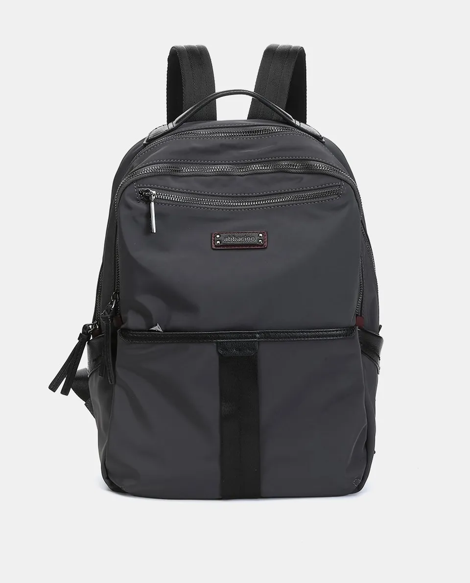 abbacino-mochila-tejido-reciclado-gris-sport image 1